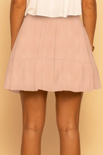 Load image into Gallery viewer, Lilac Ruffle Mini Skirt